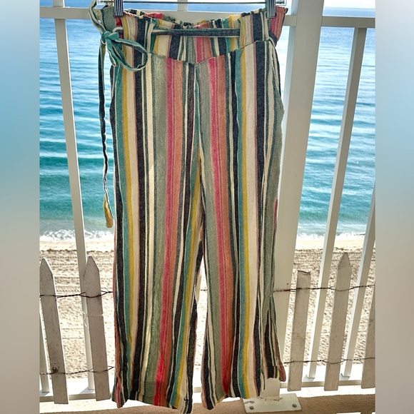 Indigo Rein Pants - Indigo Rein Colorful Striped